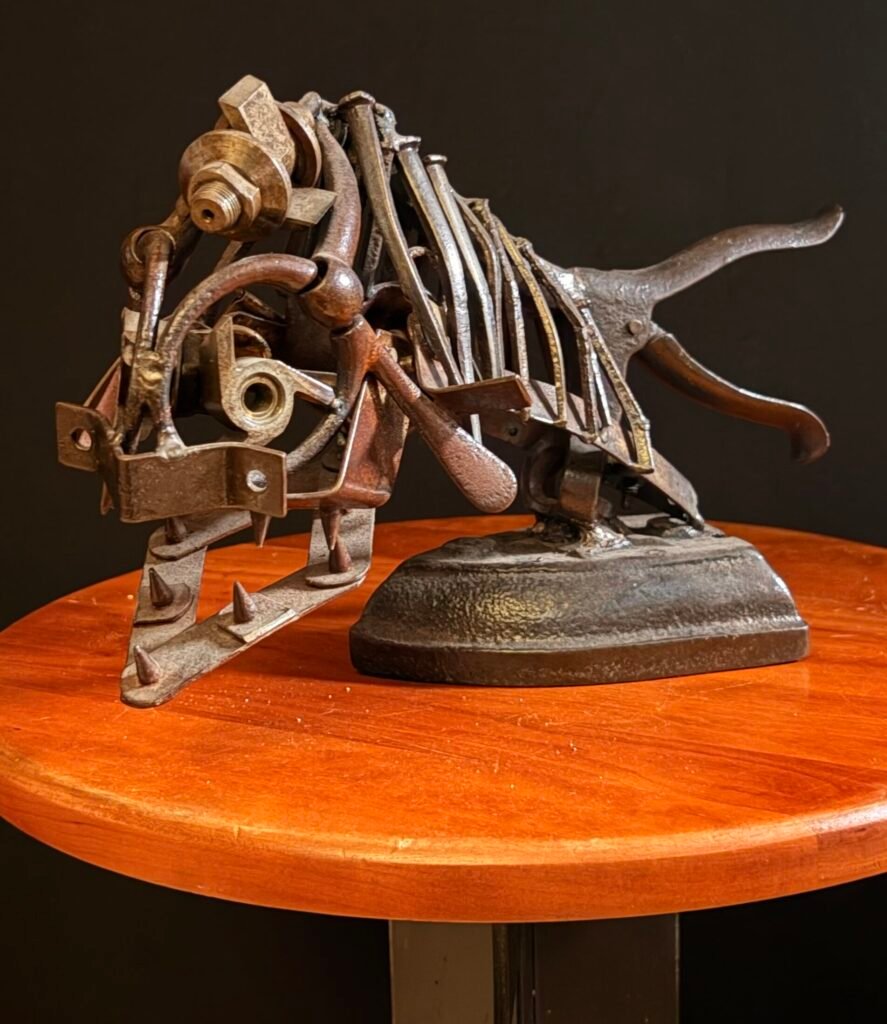 Steampunk deep sea fish